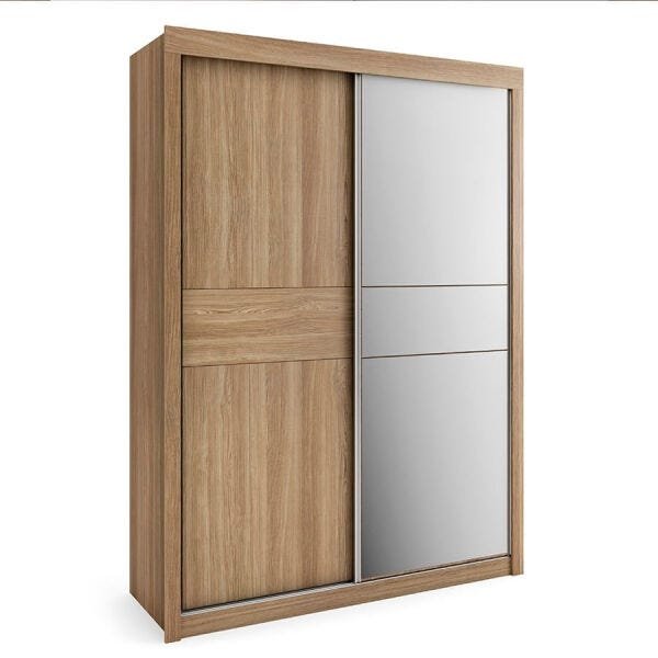 Guarda-Roupa Nirandir 166cm com 2 Portas Freijó OOL - 1