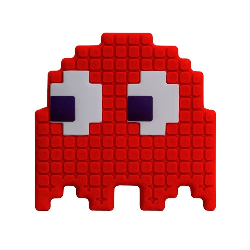 Luminária Fantasminha Blinky Vermelho Personagem Jogo Eletrônico Vídeo Game Pac-Man Presente Criativ - 2