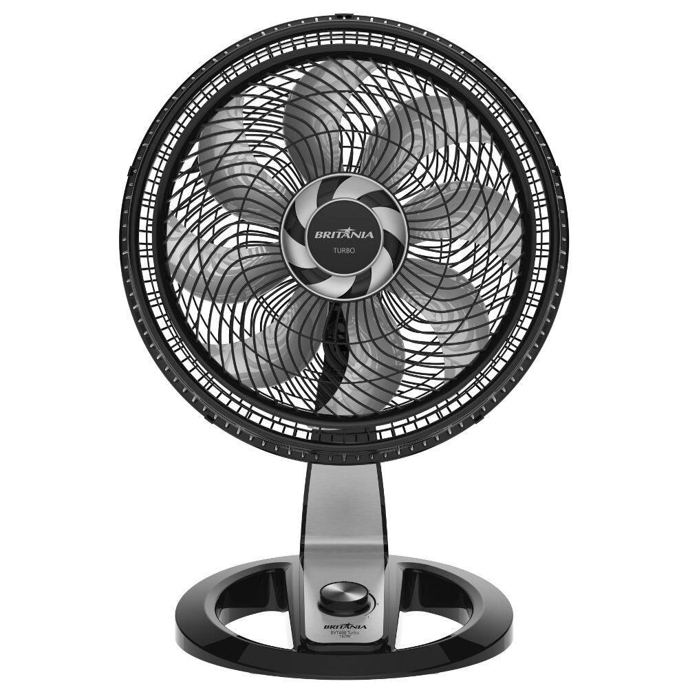 Ventilador De Mesa Britânia Turbo 47cm Maxx Force 6 Pás Bvt480 127V ...