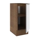 Ver mais imagens de Balcão 35 Cm 1 Porta (sem Tampo) Rustic/Branco Veludo