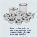 Ver imagem 7 de Conjunto de 08 Potes Herméticos de Plástico Redondo Electrolux