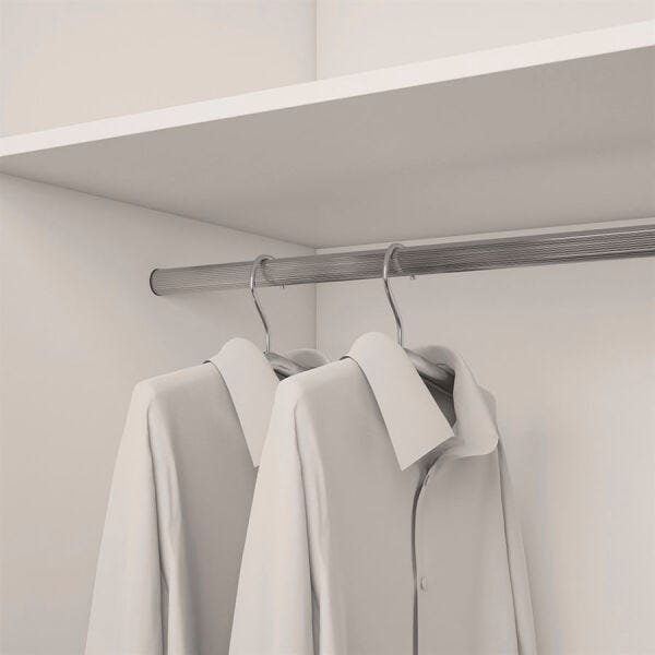 Guarda-Roupa Moineau 163cm com 4 Portas Branco OOL - 3