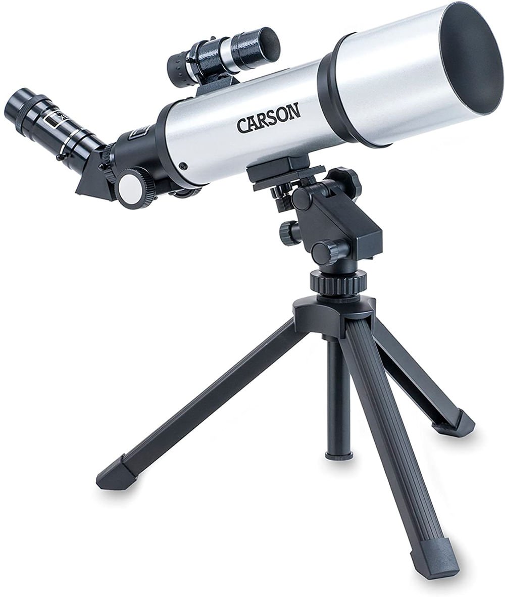 Telescópio Refrator 70 mm SkyChaser, 133.5x, Localizador 8x21, Barlow 3 x, Tripé e Bolsa - 1