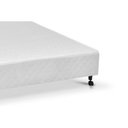 Ver imagem 4 de Cama Box Base c/Gavetas Viúva Poli Tecido White (128x27-c/4 Gavs) - Castor