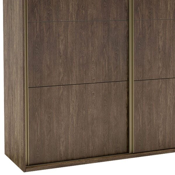 Guarda-Roupa Blima 227cm com 3 Portas de Correr 100% MDF Marsala OOL - 2