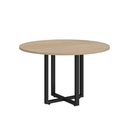 Ver imagem 1 de Mesa Reunião Redonda Web25 1,20 Pé Quadro Calvi / Preto