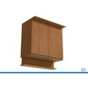 Ver imagem 2 de Armário Modulado Aéreo 2 Portas 90cm Liga Canela Kappesberg
