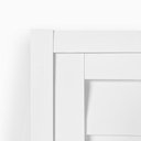 Ver imagem 6 de Porta de Alumínio Aluvid Veneziana Branco Direita - 210x60