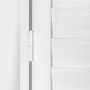 Ver imagem 5 de Porta de Alumínio Aluvid Veneziana Branco Direita - 210x60