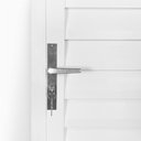 Ver imagem 7 de Porta de Alumínio Aluvid Veneziana Branco Direita - 210x60