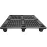 Pallet plástico vazado 1,00 x 1,20m Eco Preto - 1
