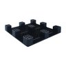 Pallet plástico liso 1,00 x 1,20m Eco 1210 Preto - 4