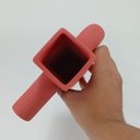 Ver imagem 4 de Vaso Erick Decorativo Cachepô Enfeite 24x19x5cm Cerâmica Coral