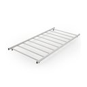 Ver imagem 4 de Cama Auxiliar Solteiro em Aço Industrial com Rodízios - Branco