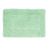 Tapete Algodão 45x75cm Retangular Comfort Verde Menta 28Conf06 Kapazi - 1