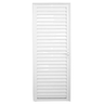 Porta de Aluminio Palheta Lado Direito 270x70cm Branco Esquadrias Castro - 1