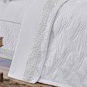 Ver imagem 3 de Kit Cobre Leito King Renascence Micropercal 07 Peças - Branco