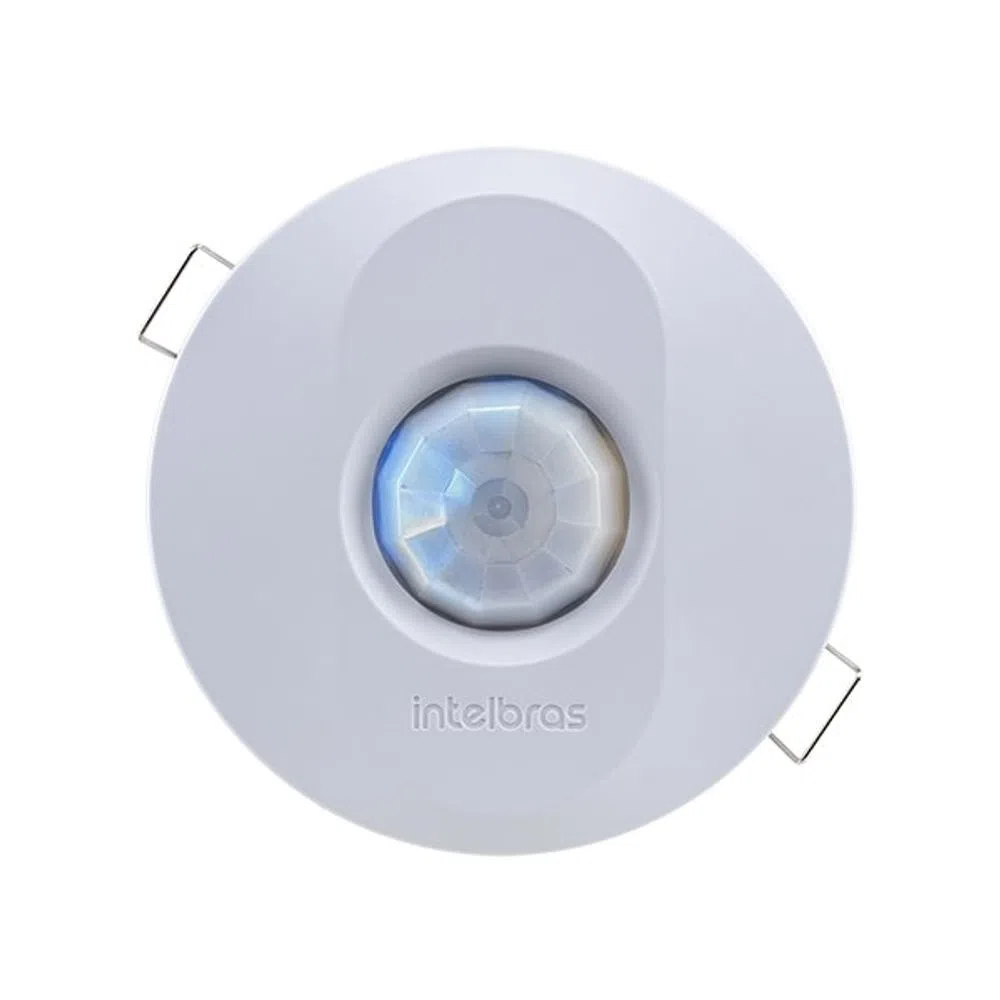 Sensor Presença Iluminação Lampada Teto Sobrepor Embutir Intelbras Espi360 - 3