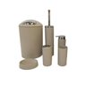 Kit Acessórios para Banheiro 0 Bege ST50344 NDI - 1