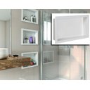 Ver imagem 3 de Nicho para Embutir 30x60cm Plástico Alto Brilho Preto Vulcano Arquitech