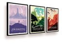 Ver imagem 1 de Quadro Decorativo Coleção Skellige Visit Skellige Hellblade