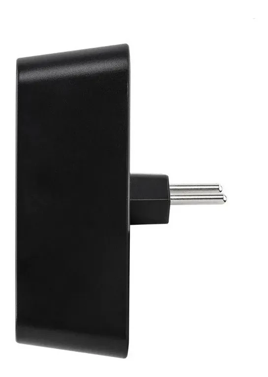 Tomada Dupla Protetor Elétrico Contra Surtos Intelbras Eps 302 Bivolt Preto - 4