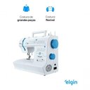 Ver imagem 6 de Máquina de Costura Elgin Jx-4035 Genius Plus 31 Pontos Doméstica Branco 110V