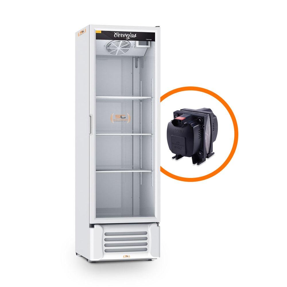 Geladeira/refrigerador 400 Litros 1 Porta Branco - Refrimate - Bivolt - Vcc400v