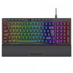 Teclado Gamer Redragon Shiva 98 - Abnt2 - Iluminação Rgb - Apoio de Pulso - Preto - K515-rgb Pt - 1