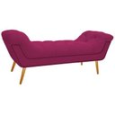 Ver imagem 4 de Kit Cabeceira 160 cm Suede + Calçadeira Madrid Pink