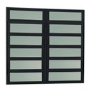 Ver imagem 1 de Vitro Basculante de Alumínio Preto Vidro Boreal - 120x120