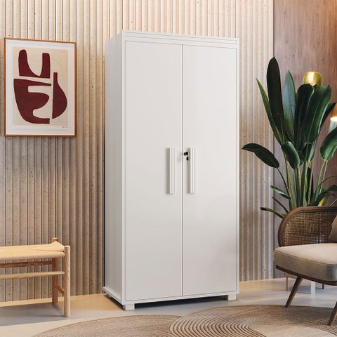 Armário Multiuso Atenas 100% MDF com Prateleiras