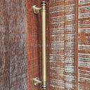 Ver imagem 5 de Puxador Duplo Porta Pivotante Correr Rústico Davinci 450mm Bronze Antigo