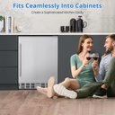 Ver imagem 6 de Takywep Frigobar 24 Pol 180 Latas Aço Inox Prata para Exterior