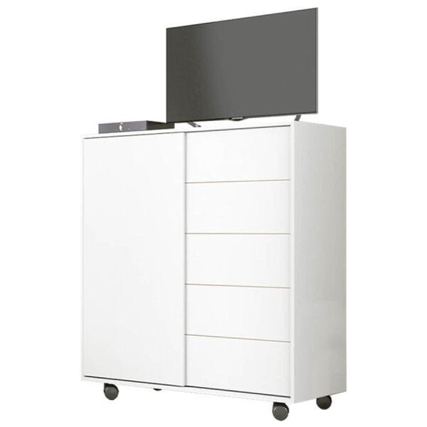 Cômoda Marillac com 2 Portas Branco Fosco OOL - 3