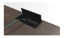 Ver imagem 4 de Mesa Escritório Plataforma de Parede 4 Lugares - 3,60 + Caixa Tomada!! Atacadão Moveis Escritório