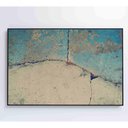 Ver imagem 2 de Quadro Abstrato Rachadura 90x60 Cm Vidro Impresso