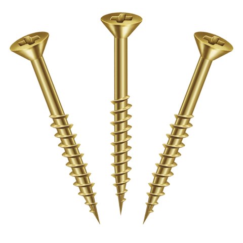 Parafuso para Madeira Mdf Philips 4,0x30 500un - Caixa