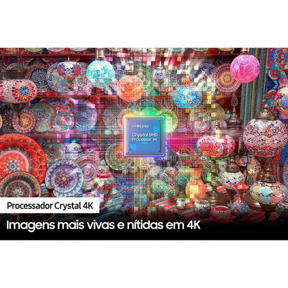 Smart TV 85 Polegadas Crystal UHD 4K Samsung 85BU8000 - 10
