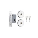 Ver imagem 1 de Fechadura Pado Auxiliar Tetra 1000 Roseta Redonda Cor Cromado