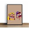 Quadro Decorativo Poste Mario Coppa Meme Classico - 1