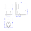 Ver imagem 4 de Vaso Sanitário com Caixa Acoplada Deca Level Total Clean Kp.8520.17 Branco
