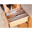 Ver imagem 2 de Organizador Divisor de Gaveta Ajustavel Expansivel Armario Cozinha Guarda Roupa Separador Meia Livro