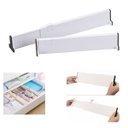 Ver imagem 1 de Organizador Divisor de Gaveta Ajustavel Expansivel Armario Cozinha Guarda Roupa Separador Meia Livro