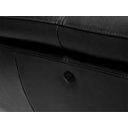 Ver imagem 4 de Sofá de Couro Hannover 3 Lugares Preto Pigmentado 2,78 M - Mempra
