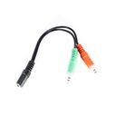 Ver imagem 2 de Cabo P2 Stereo X J2 4c 15cm - Nwt