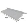Trio Prateleira Mdf Branco Tx 60x20x6cm Prtbr010 - 4