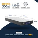 Ver imagem 3 de Colchão Gazin de Espuma D28 Double Face Force Up Solteiro 88 cm