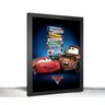 Quadro Decorativo Poste Carros 2 Relanpago Maquinn Retro - 1