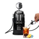 Ver imagem 1 de Dispenser de Bebidas Bomba de Gasolina Retrô Decoração Vintage - Preta